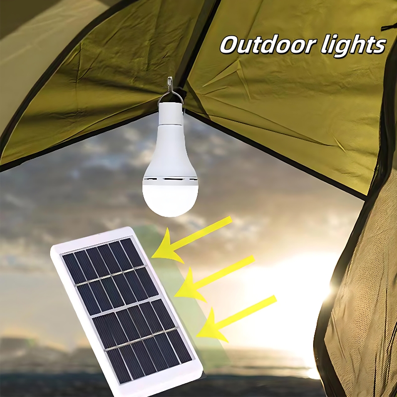 Outdoor Power Distribution Panel - 7/9/12 W solarbetriebene tragbare LED-Campingleuchten für