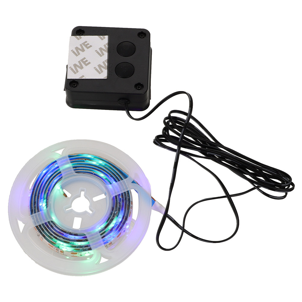 Outdoor Use Power Strip - Solarbetriebene LED-Lichtleiste für Basketballständer im Freien,