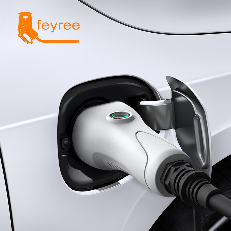 Outdoor Power Socket - Feyree V2L Kabel Elektroauto Seitenauslass-Stecker EV-Ladegerät