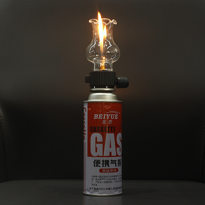 Outdoor Power Burner - Karte Herd Gas Zylinderkopf Feuerzeug Kreative