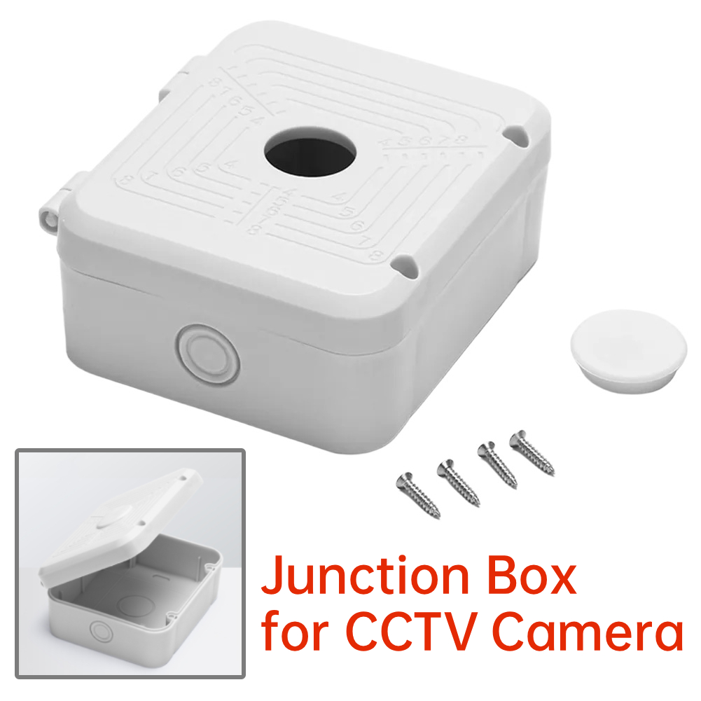 Outdoor Power Junction - Wasserdichte Anschlussdose für CCTV-Kamera, Video-Kabelbox, Netzteil,