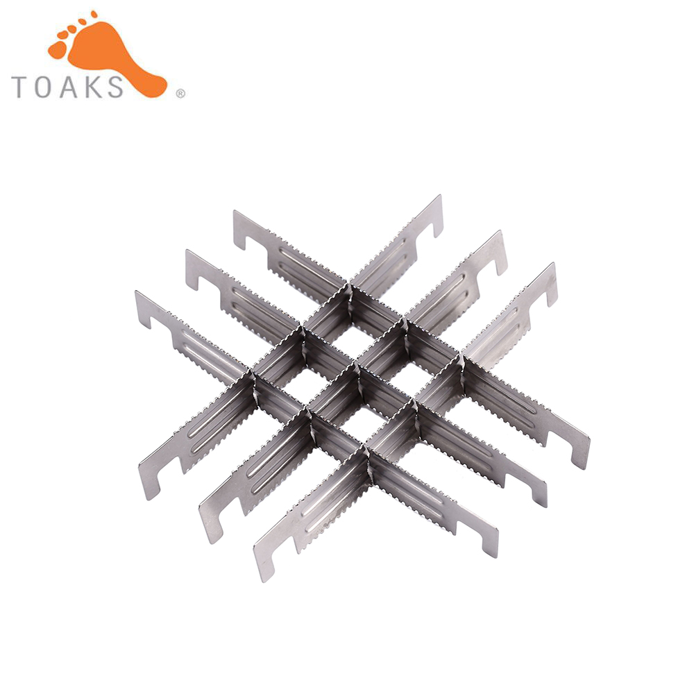 Outdoor Power Burner - 2/4/6 stücke TOAKS Outdoor Titan Holz