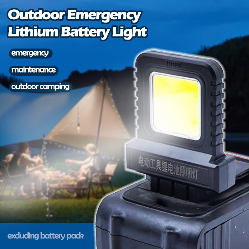 Outdoor Power Garage - Elektrowerkzeug-Zubehör, LED-Arbeitsleuchte für 20 V–21 V,