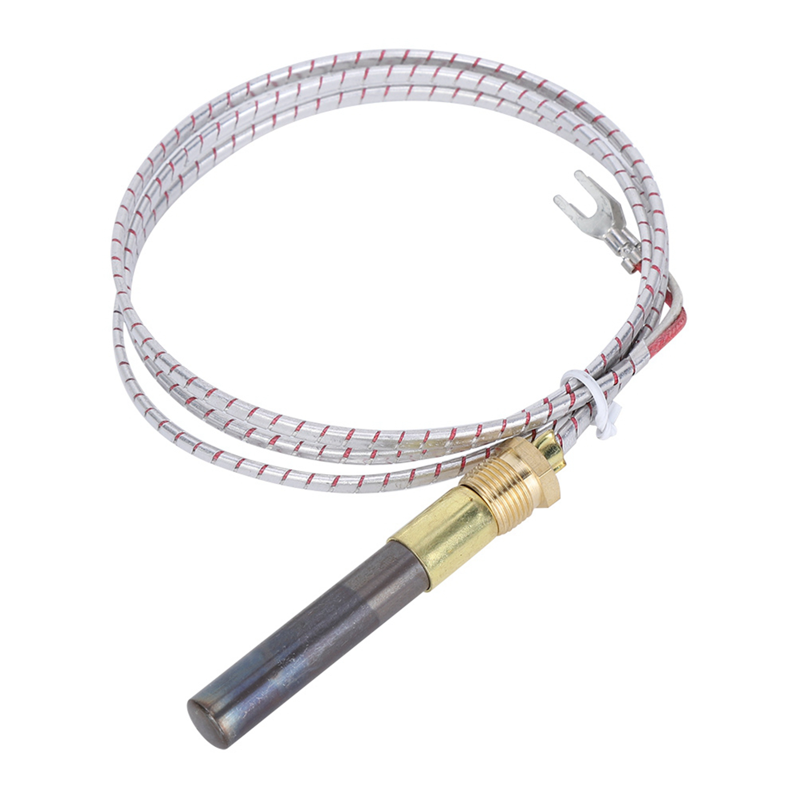 Outdoor Power Burner - Thermoelement-Ersatz 2-Draht-Kupfer-Thermopile-Generator für Gas-Kamin, Ofen, Heizung