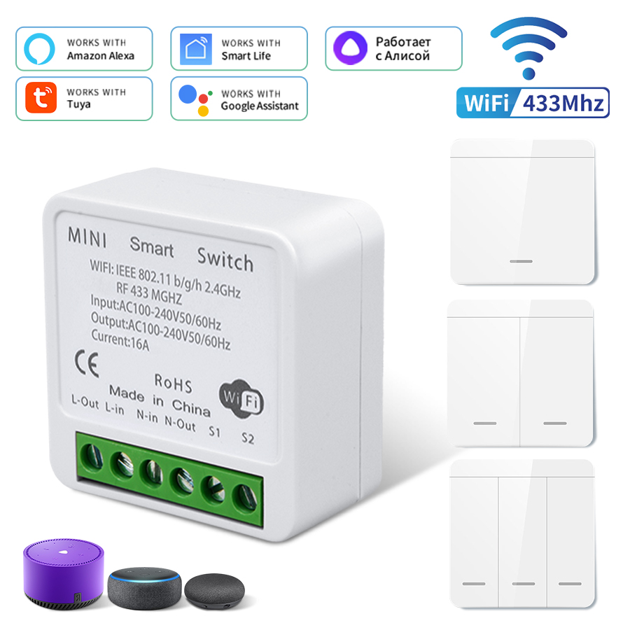 Outdoor Power Outlet With Remote Control - Tuya WiFi Smart Licht Schalter Smart