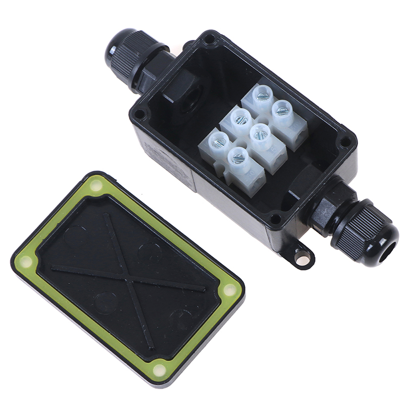Outdoor Power Junction - 2-Wege IP66 wasserdichte Kabelverbindungsbox für den