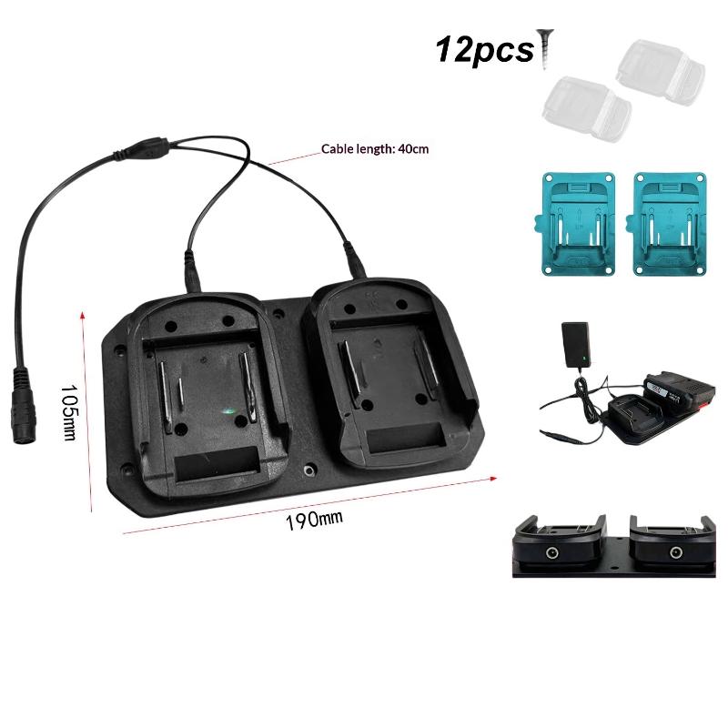 Outdoor Power Double Adapter - Dualer Batterieadapter für 18V Akkus –