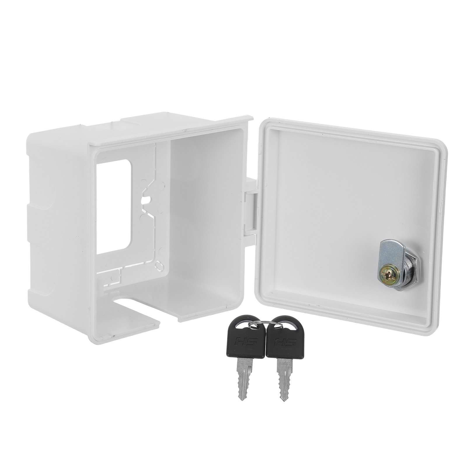 Outdoor Power Socket - Wasserdichte Steckdosenabdeckung mit Schlüssel, Outdoor-Steckdosenschutz, wasserdichte
