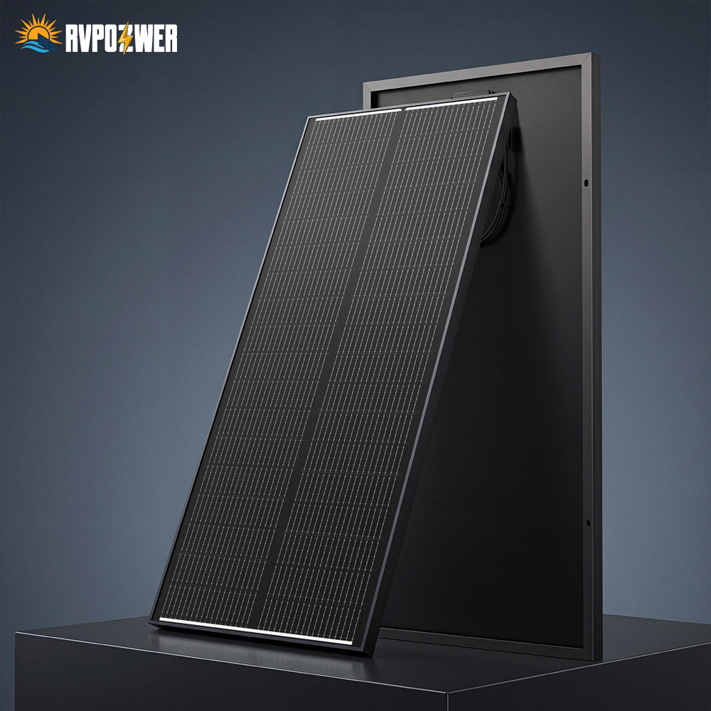 Outdoor Power Distribution Panel - RVPOZWER 100 W 18BB Solarmodule, monokristalline