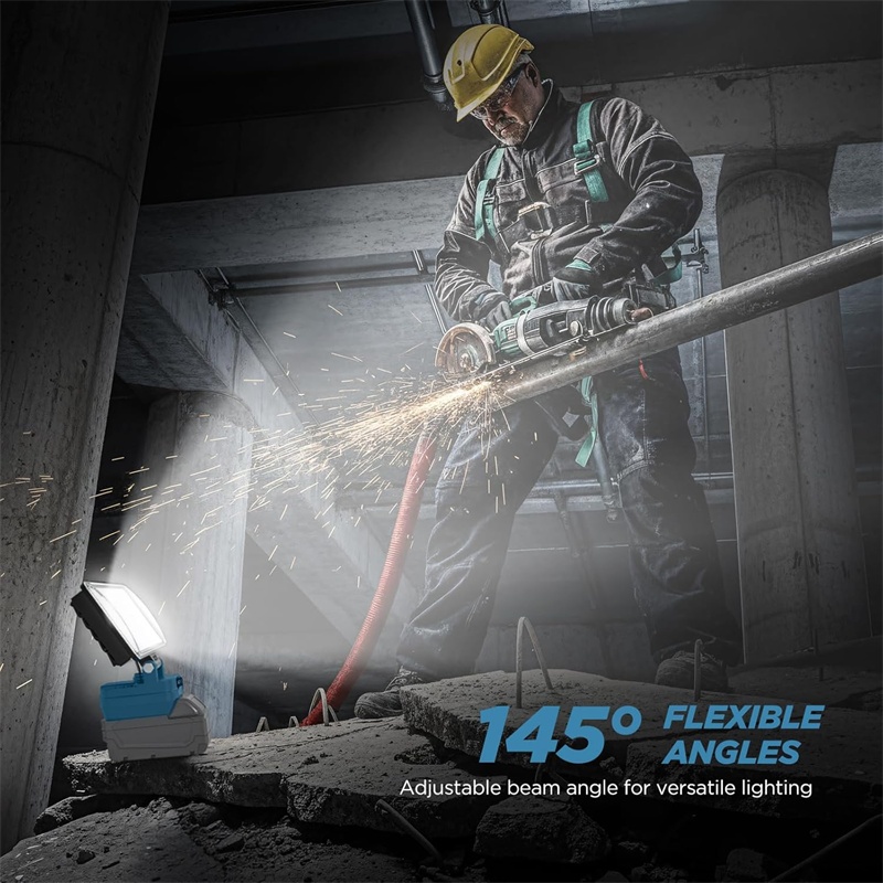 Outdoor Power Port - LED-Campinglaterne für Makita 18V Lithium-Akku Kabellose