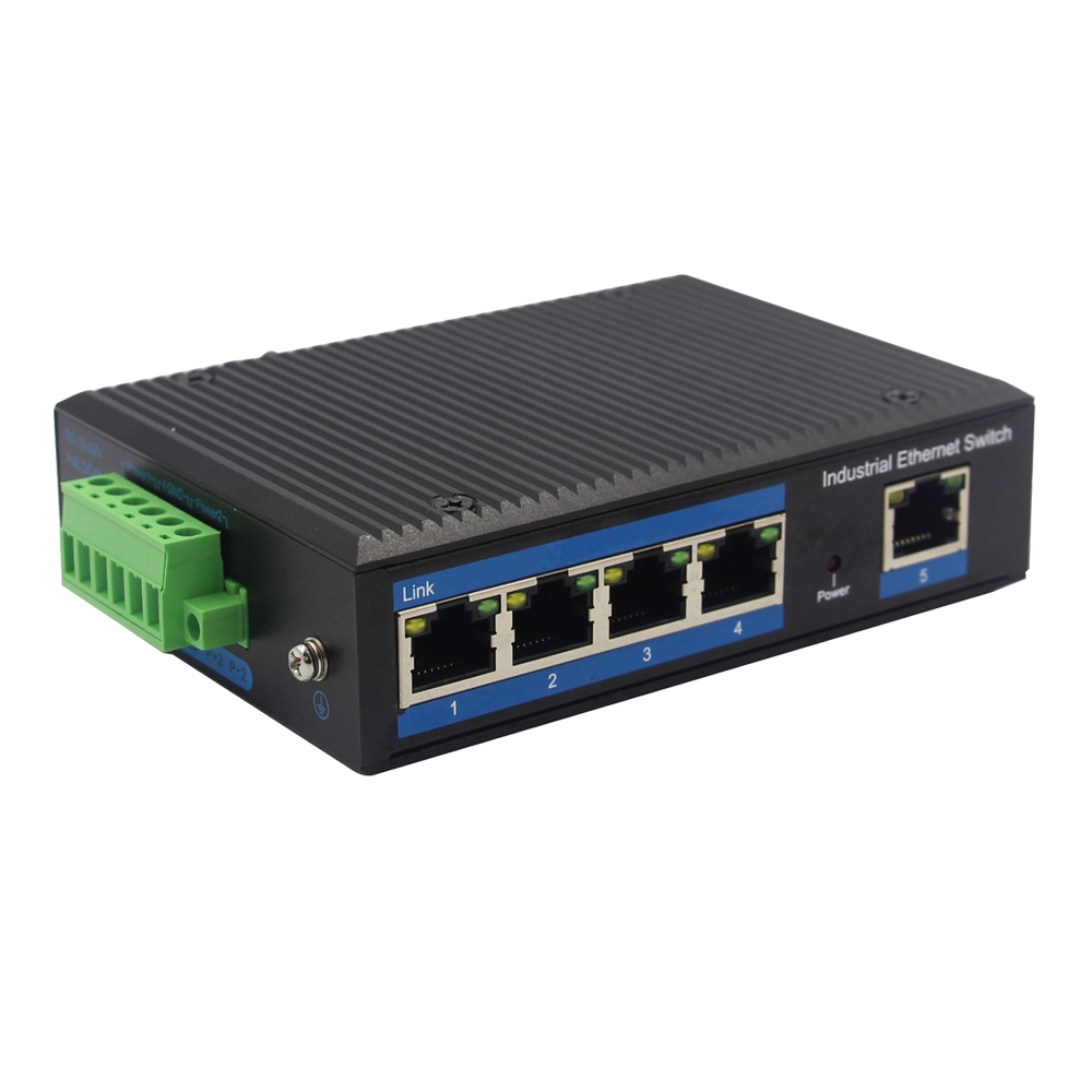 Outdoor Power Port - Gigabit-POE-Switch für den Außenbereich, Industriequalität, 5