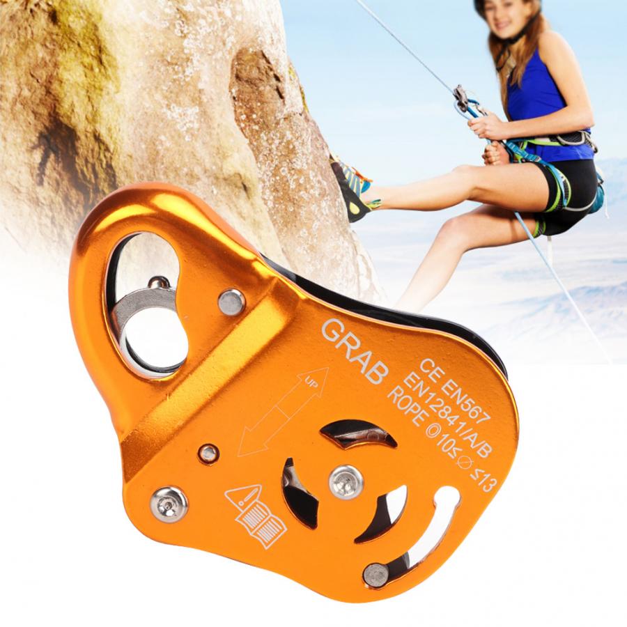 Outdoor Power Grab - Selbstverriegelndes Gerät für Outdoor-Klettern, Selbstverriegelndes Fallschutz-Seil,