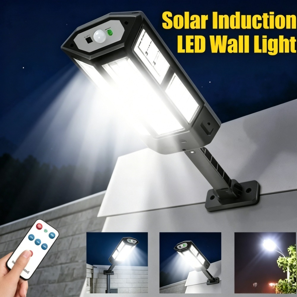 Outdoor Power Garage - Leistungsstarke LED-Solarlampe für den Außenbereich, Wiederaufladbare