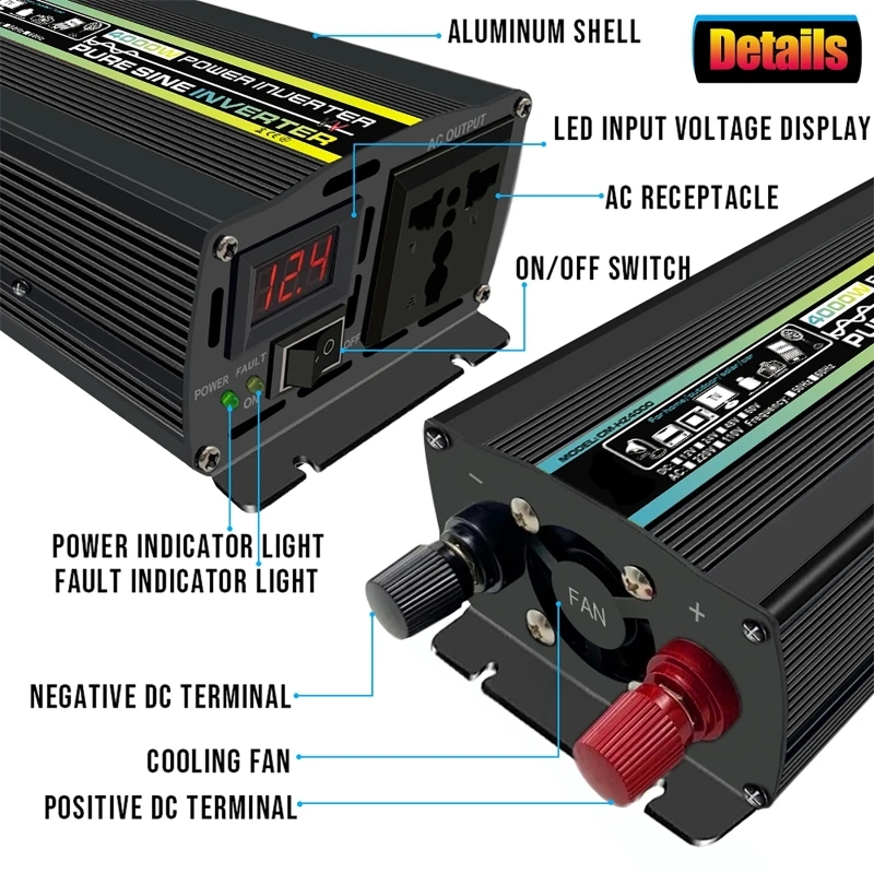 4000W Reine Sinus Welle Auto I – Outdoor Power Socket Bewertung und Preis