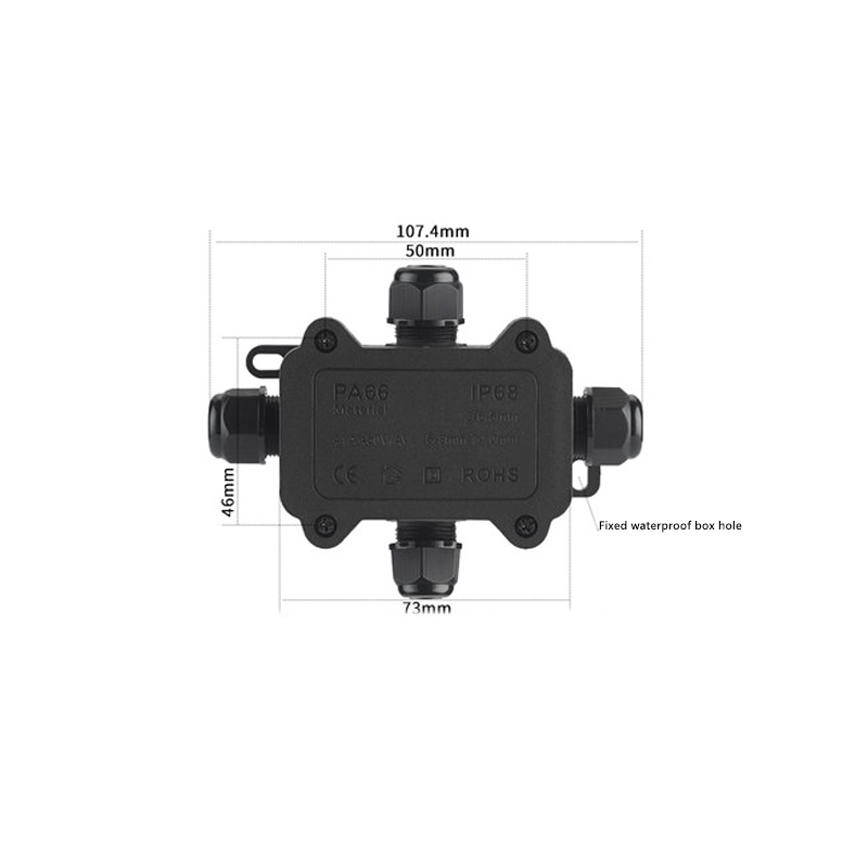 Wasserdichte IP68-Anschlussdos – Outdoor Power Junction Bewertung und Preis