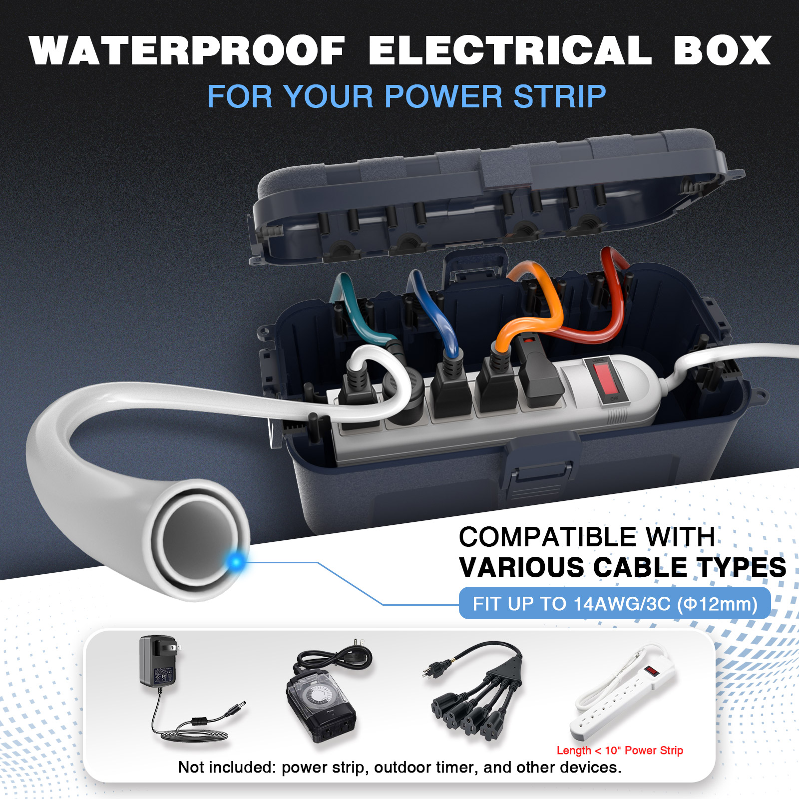 Stromkasten für den Außenberei – Outdoor Power Port Bewertung und Preis