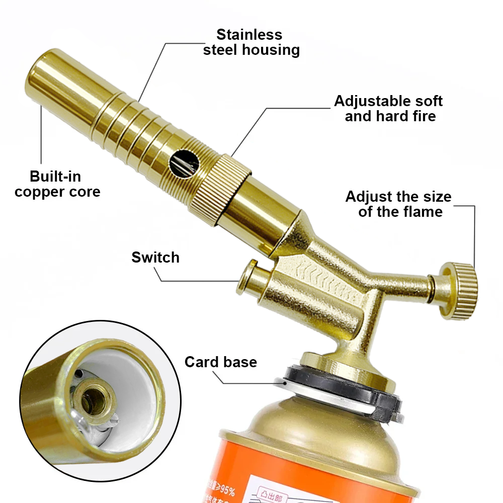 Hochtemperatur-Gasbrenner mit  – Outdoor Power Burner Bewertung und Preis