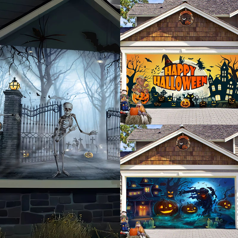 Halloween-Garagentorbanner ohn – Outdoor Power Garage Bewertung und Preis