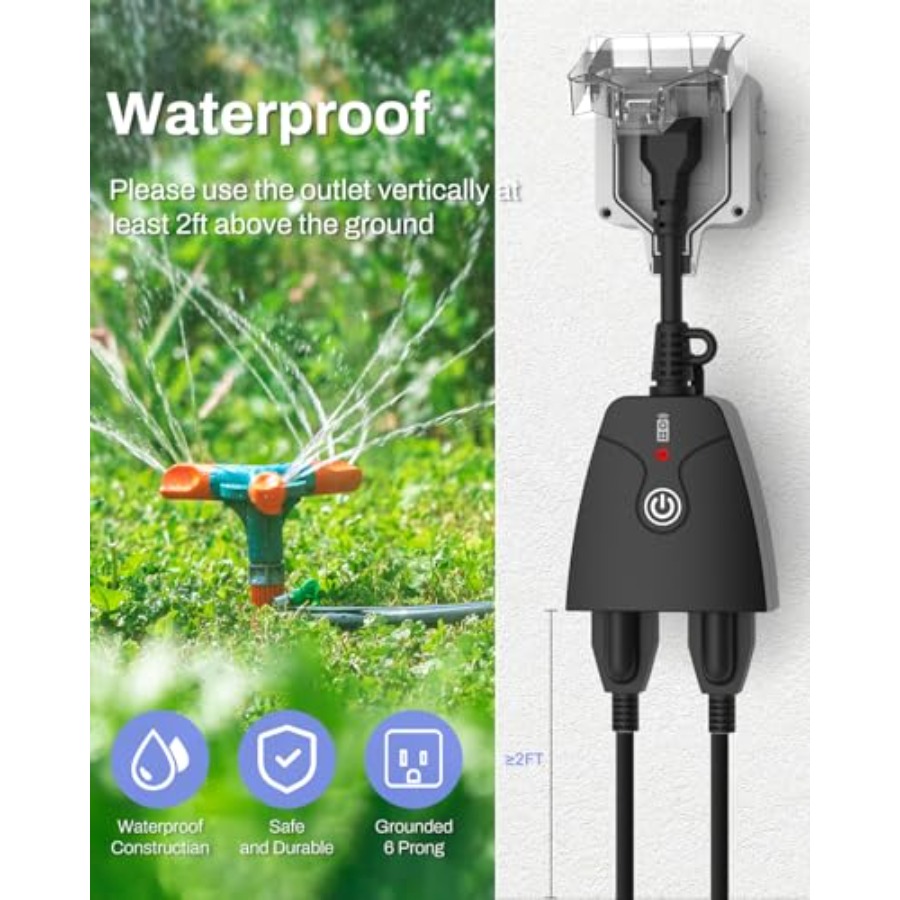 Kabellose Fernbedienungssteckd – Outdoor Power Outlet With Remote Control Bewertung und Preis