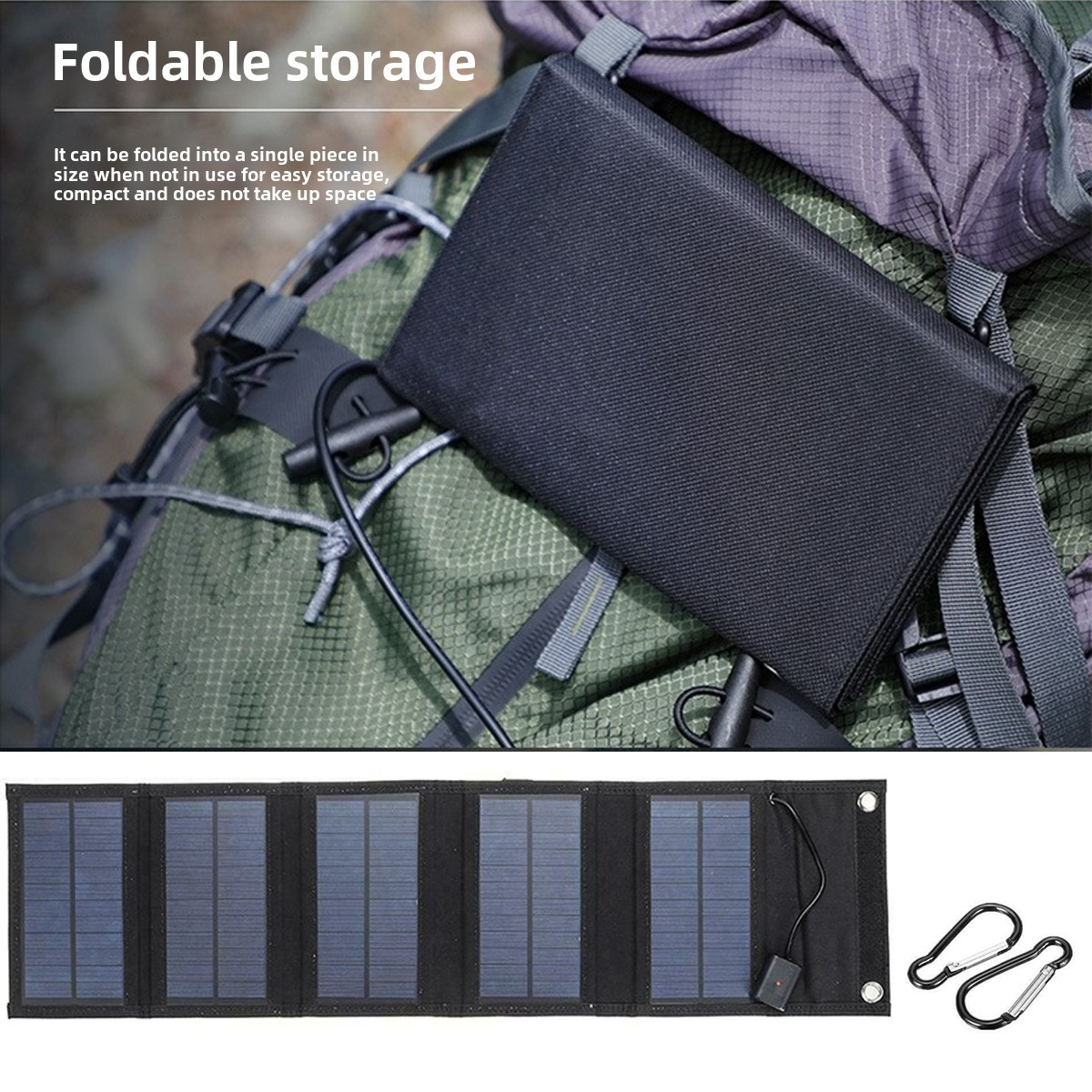 Rucksack-Tragbares Faltbares W – Outdoor Power Distribution Panel Bewertung und Preis