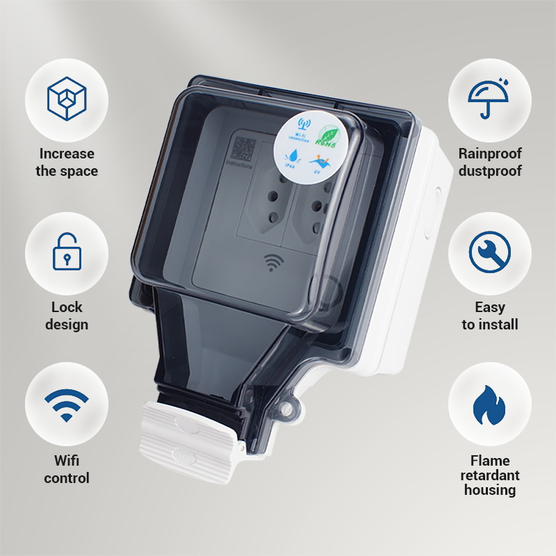 Avoir Tuya Wifi Smart Steckdos – Outdoor Power Outlet With Remote Control Bewertung und Preis