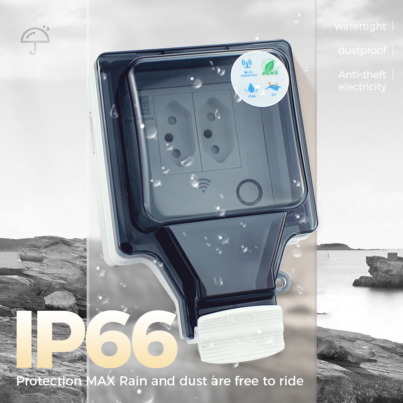Avoir Tuya Wifi Smart Steckdos – Outdoor Power Outlet With Remote Control Bewertung und Preis
