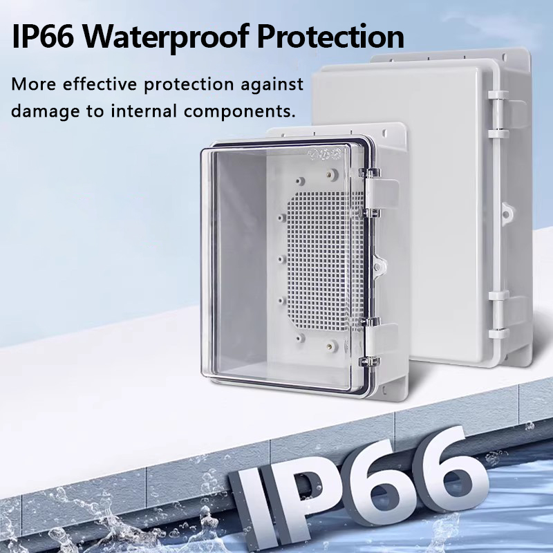 IP66 Wasserdichtes Graues/Tran – Outdoor Power Junction Bewertung und Preis