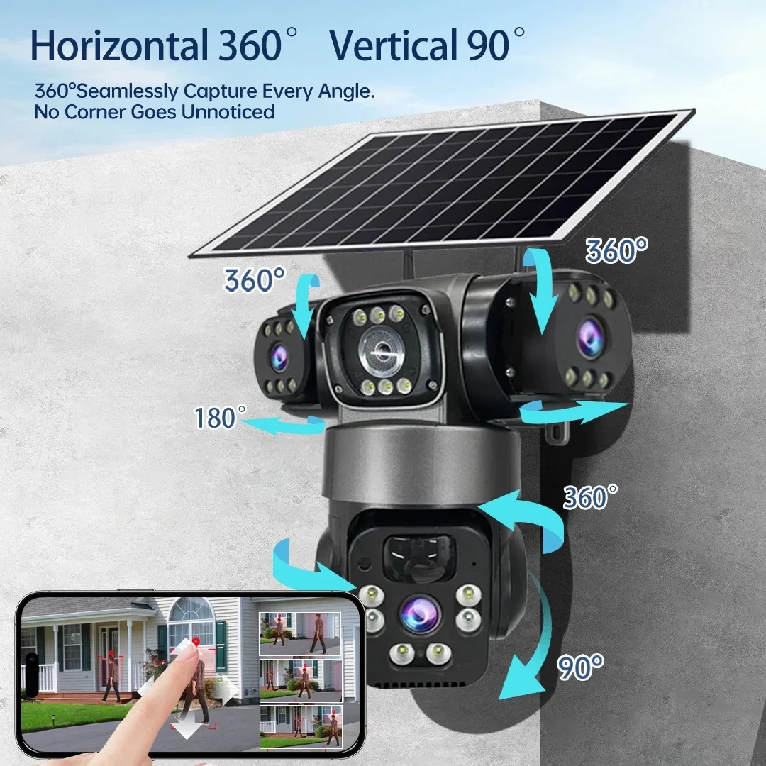 V380 3-Bildschirm 3-Linsen WLA – Outdoor Power Distribution Panel Bewertung und Preis