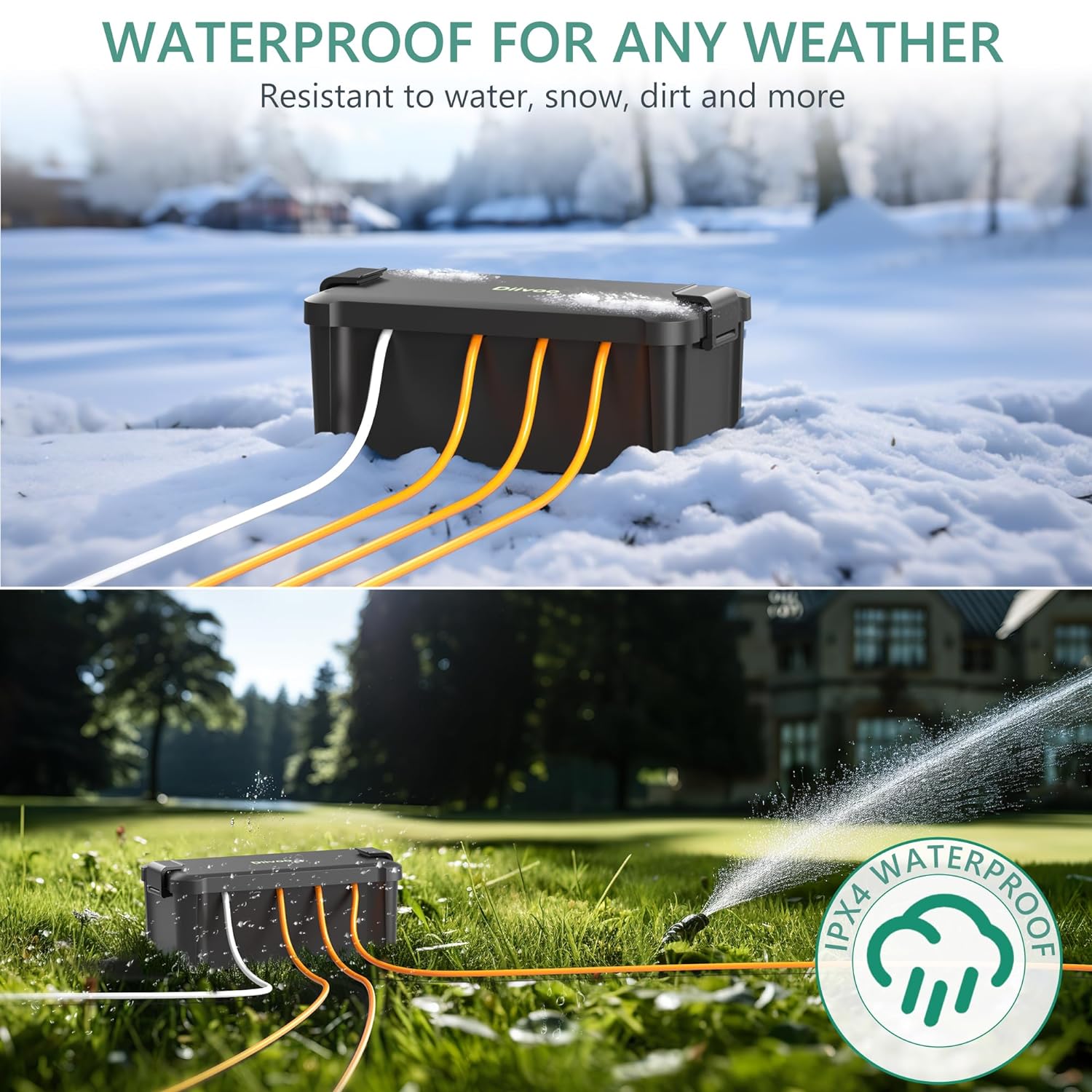 Diivoo wasserdichte Steckdosen – Outdoor Power Socket Bewertung und Preis