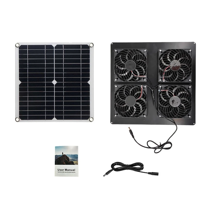 100w Solar panel Abluft ventil – Outdoor Power Distribution Panel Bewertung und Preis