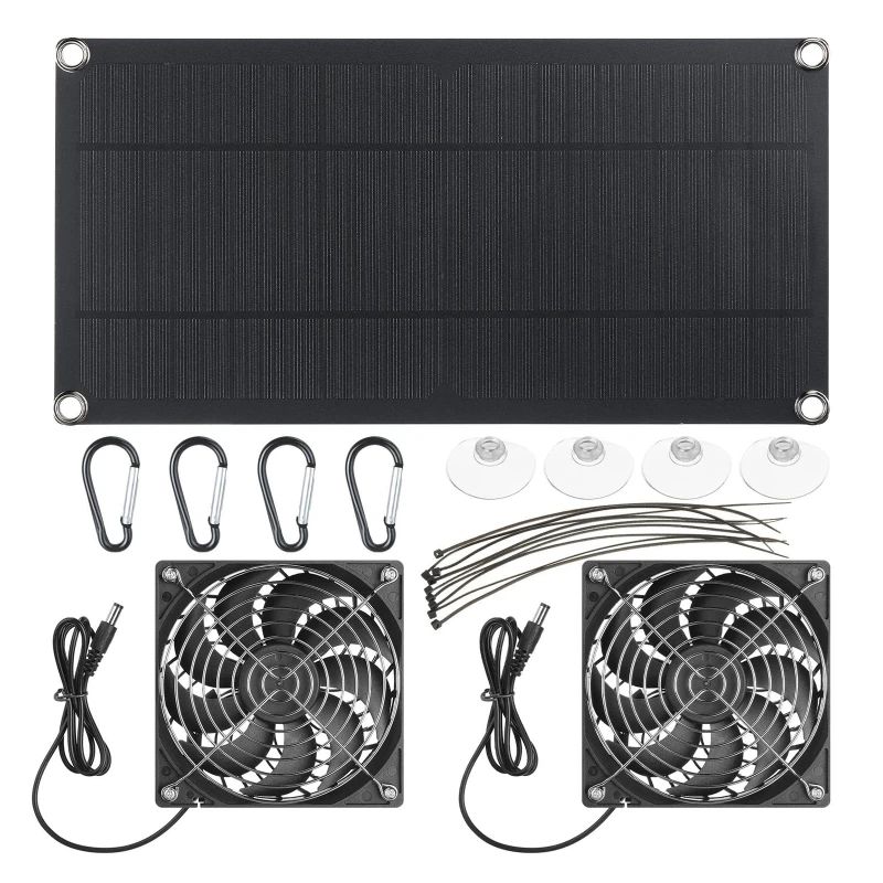 100w Solar panel Abluft ventil – Outdoor Power Distribution Panel Bewertung und Preis