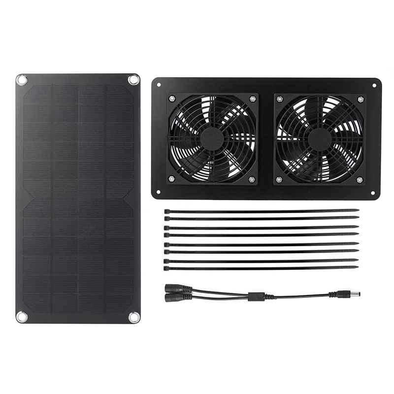 100w Solar panel Abluft ventil – Outdoor Power Distribution Panel Bewertung und Preis
