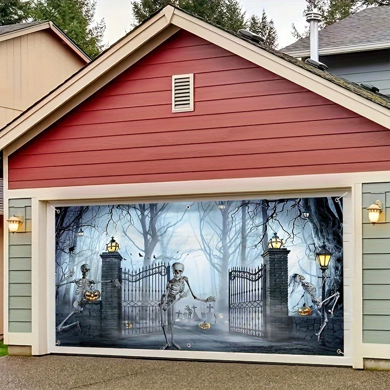 Gruseliges Halloween-Garagento – Outdoor Power Garage Bewertung und Preis