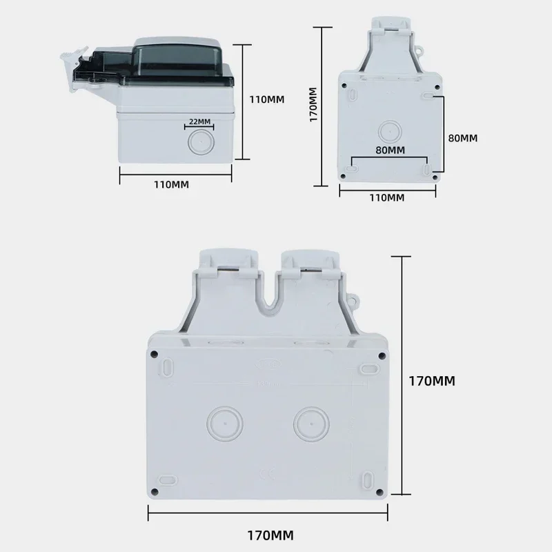 Tuya Wasserdichte Elektrische  – Outdoor Power Outlet With Remote Control Bewertung und Preis