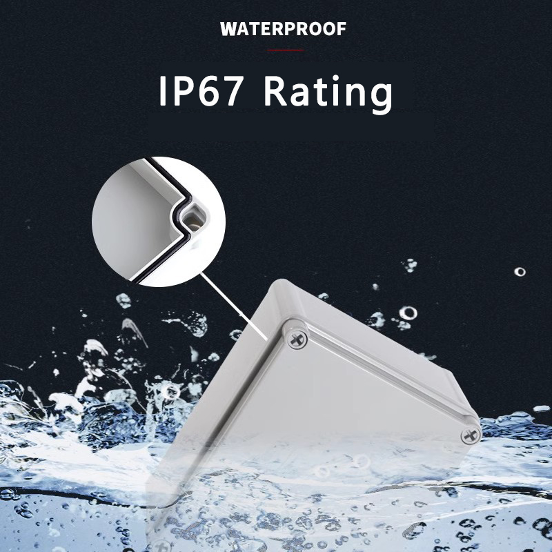 IP67 Graue/transparente Abdeck – Outdoor Power Junction Bewertung und Preis