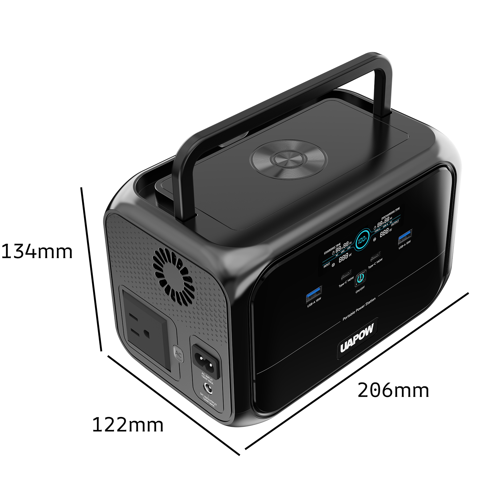 288Wh Solargenerator Tragbare  – Outdoor Power Port Bewertung und Preis