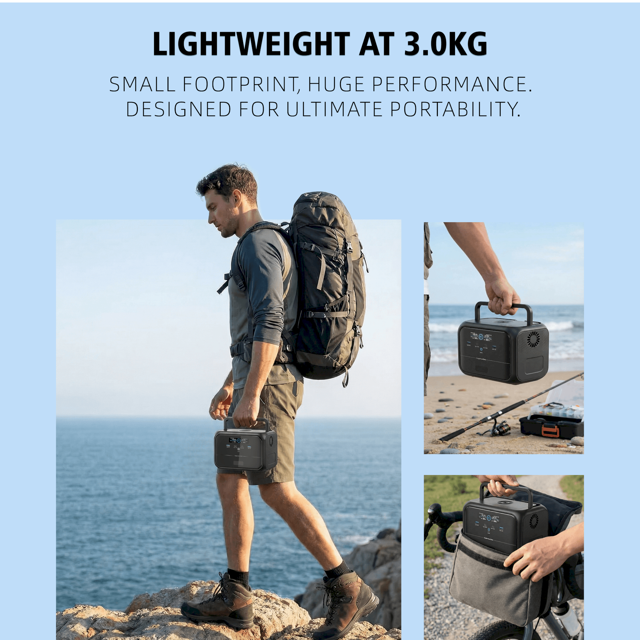 288Wh Solargenerator Tragbare  – Outdoor Power Port Bewertung und Preis