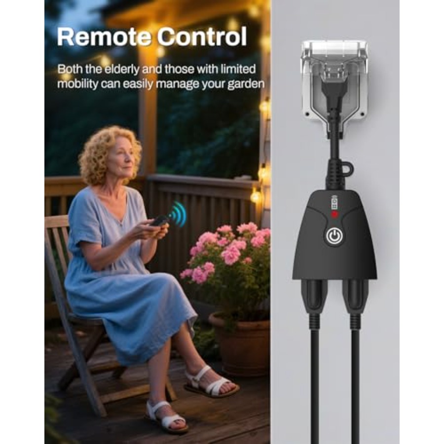Kabellose Fernbedienungssteckd – Outdoor Power Outlet With Remote Control Bewertung und Preis