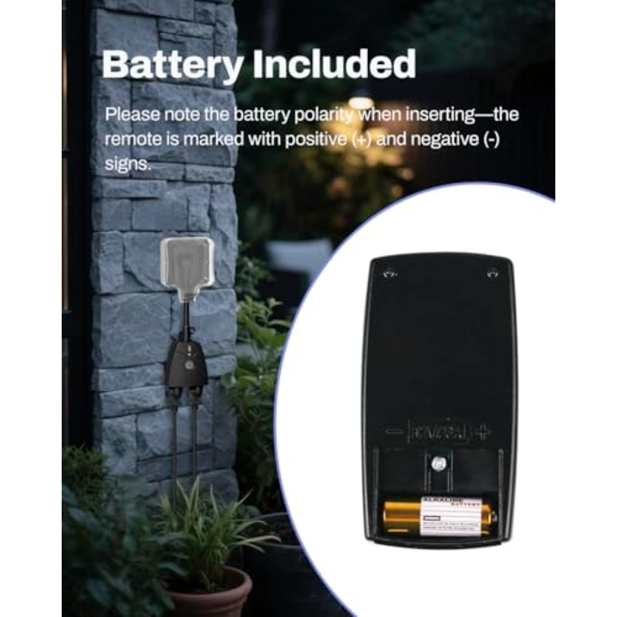 Kabellose Fernbedienungssteckd – Outdoor Power Outlet With Remote Control Bewertung und Preis